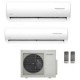 Midea Confee dual split 9000btu+9000btu KITDUAL2D18K9+9